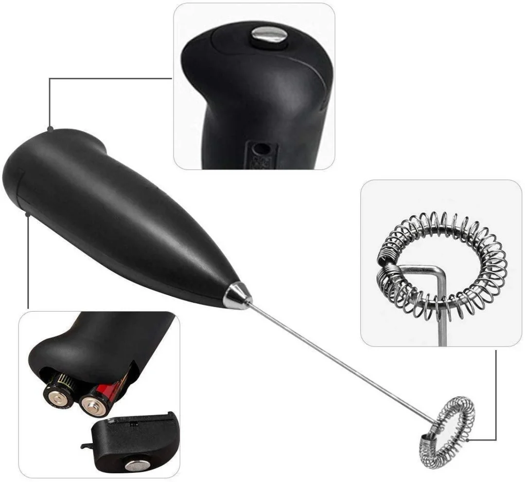 Handheld Electric Milk Frother and Coffee Beater - Image 3