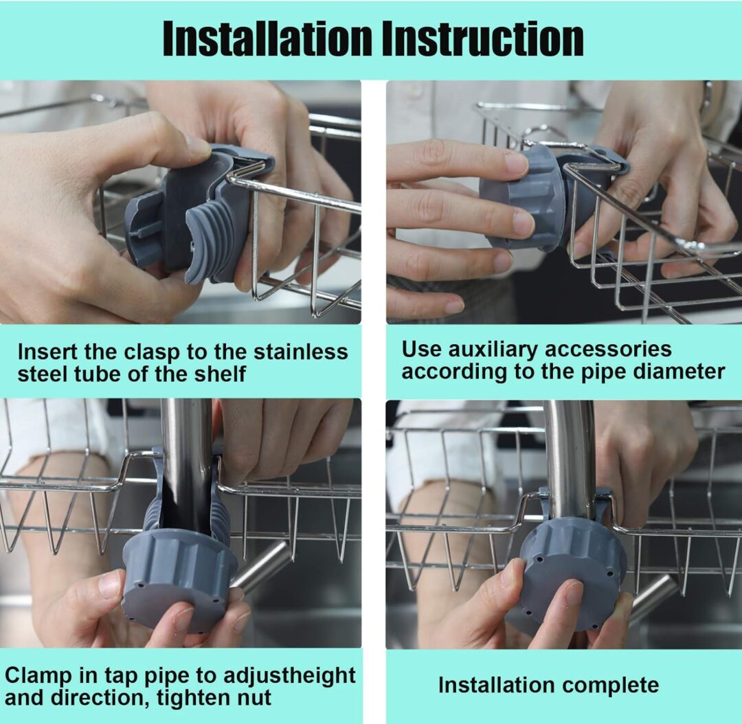Steel Faucet Rack (Big Size) - Image 2