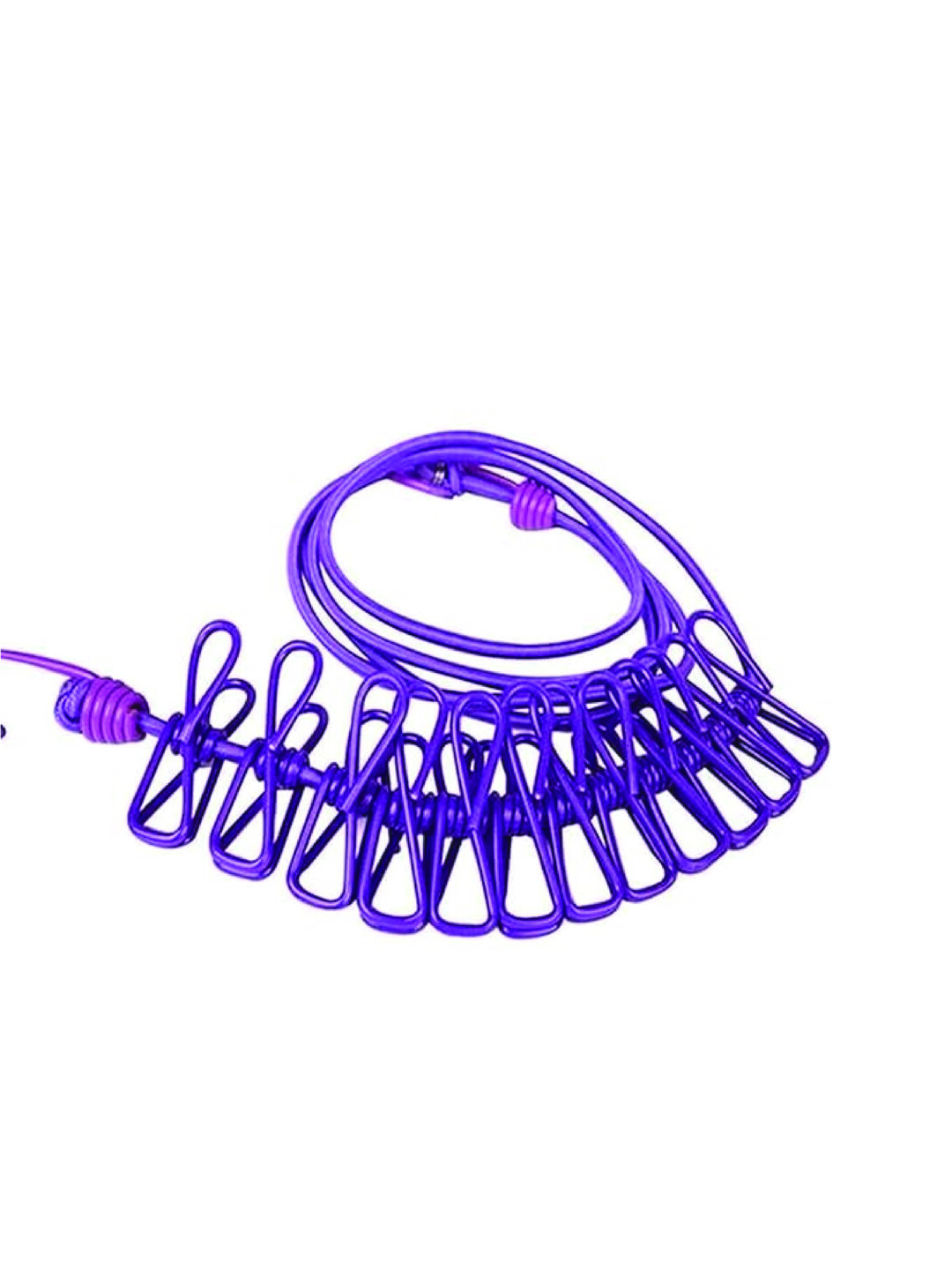 Portable Clothesline with 12 Clips