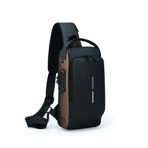 Men's Waterproof Anti-Theft Crossbody Sling Bag