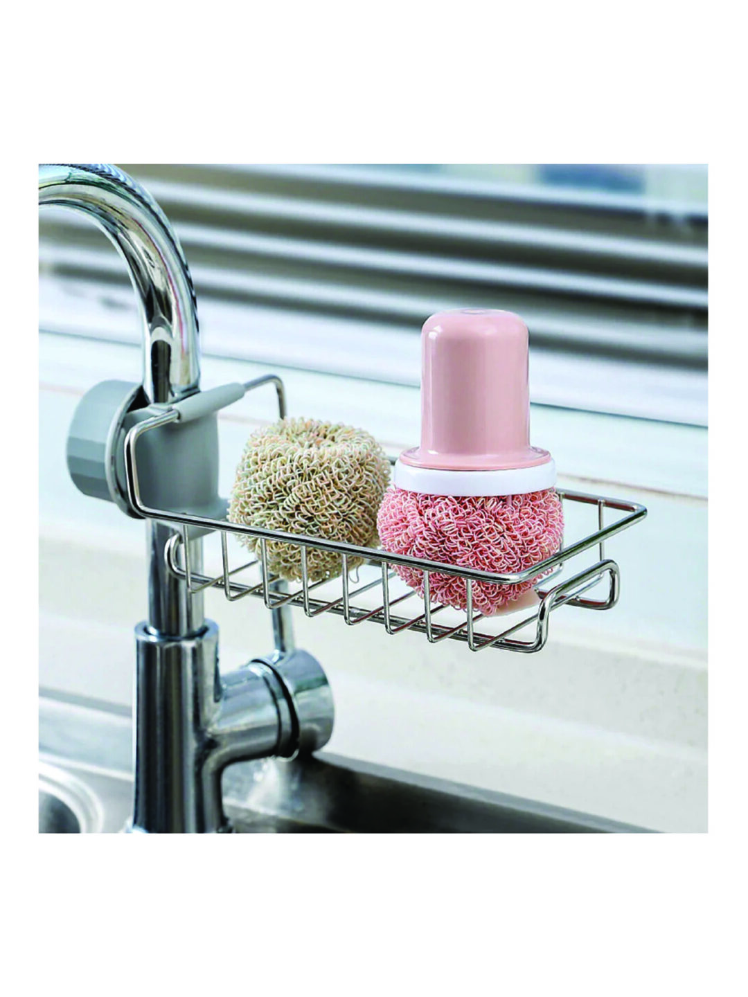 Kitchen Stainless Steel Faucet Rack - Image 4