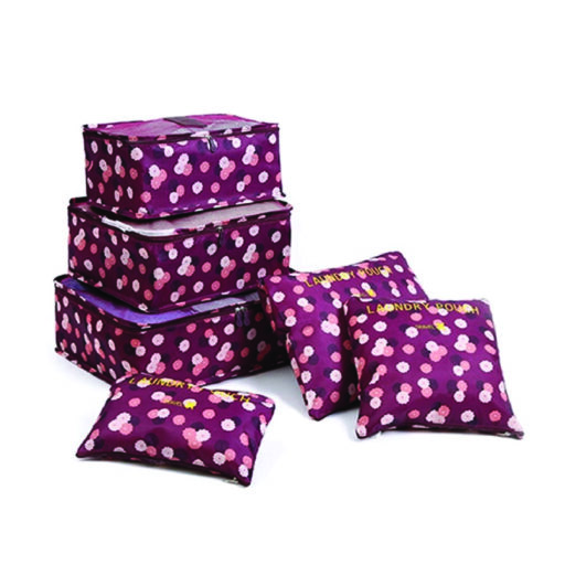 6 Set Travel Storage Bags