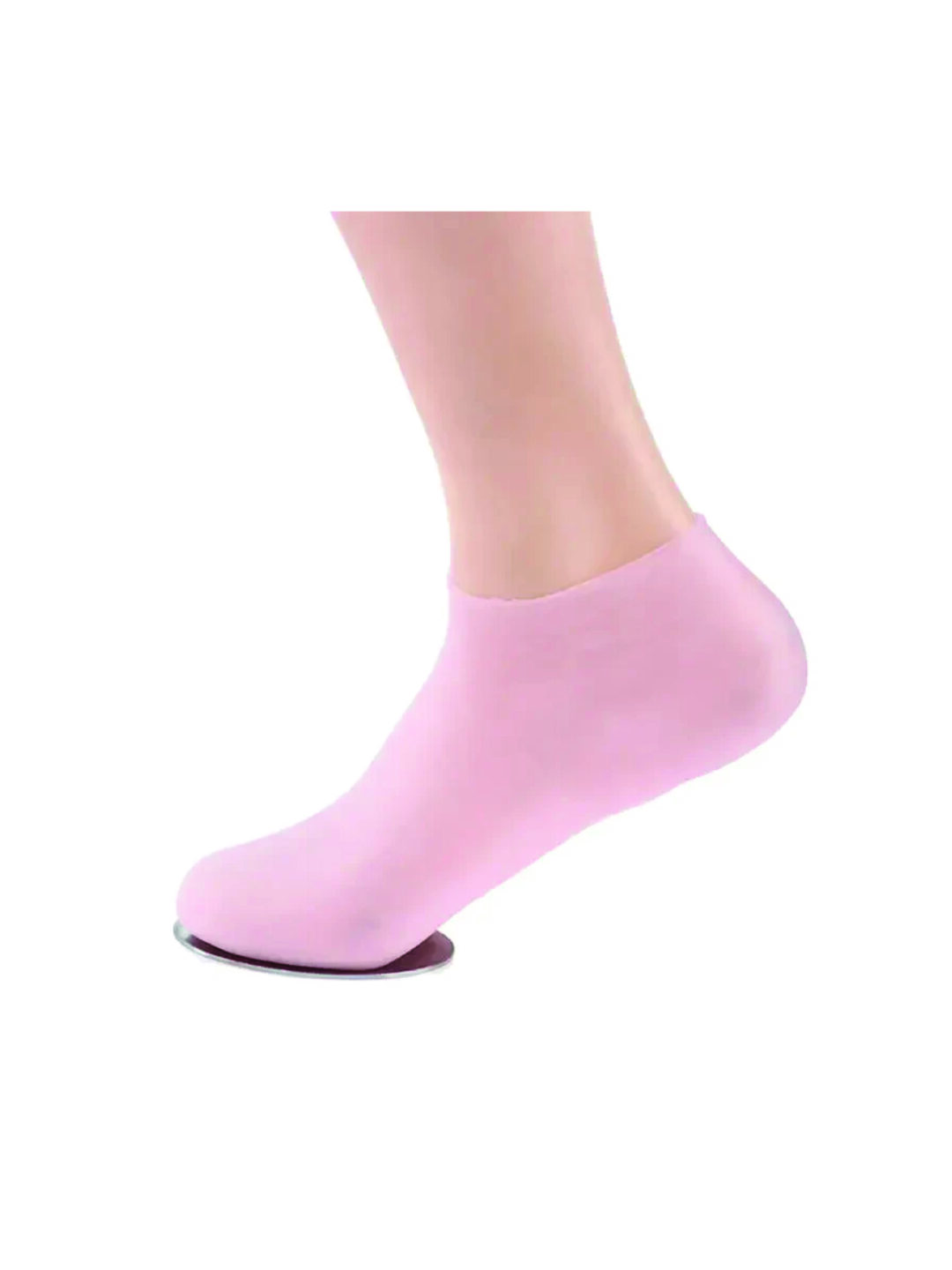 2PCS Silicone Protective Foot Cover (Pink)